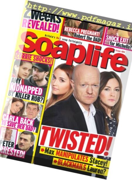 Soaplife – 8-21 April 2017 Cover