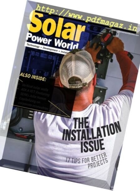 Solar Power World – March 2017 Cover