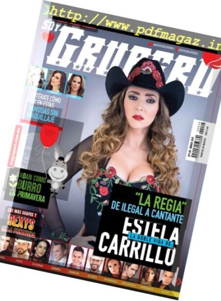 Soy Grupero – Marzo 2017 Cover