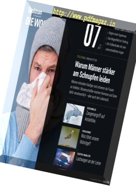 Spektrum Die Woche – 16 Februar 2017 Cover