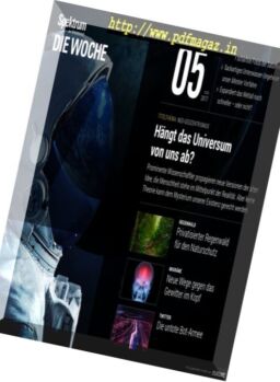 Spektrum Die Woche – 2 Februar 2017
