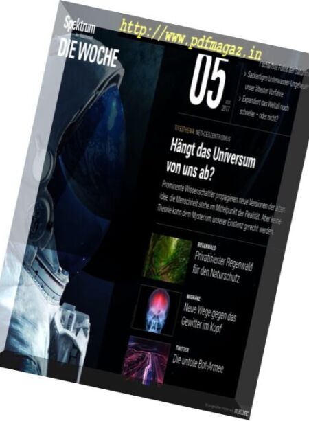 Spektrum Die Woche – 2 Februar 2017 Cover
