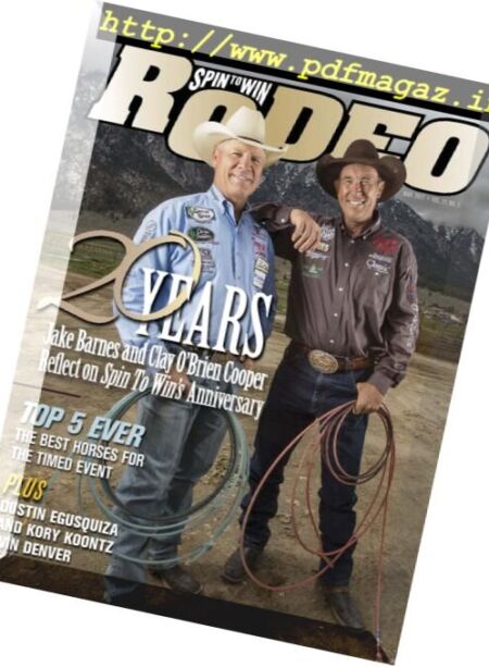 Spin to Win Rodeo – March 2017 Cover