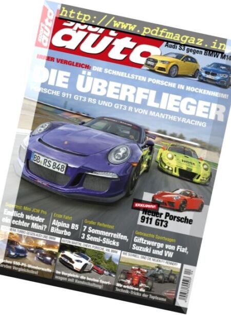 Sport Auto – April 2017 Cover