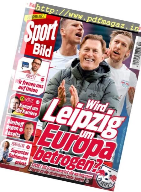 Sport Bild – 1 Marz 2017 Cover