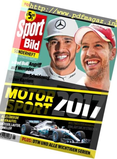 Sport Bild Sonderheft – Formel 1 2017 Cover