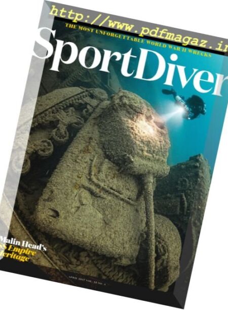 Sport Diver USA – April 2017 Cover