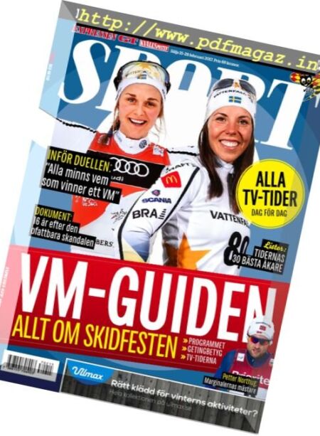 Sport – Skid-VM 2017 Cover
