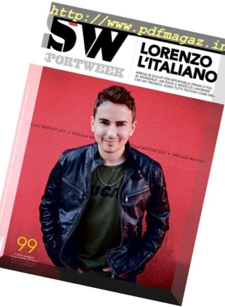 SportWeek – 25 Marzo 2017 Cover