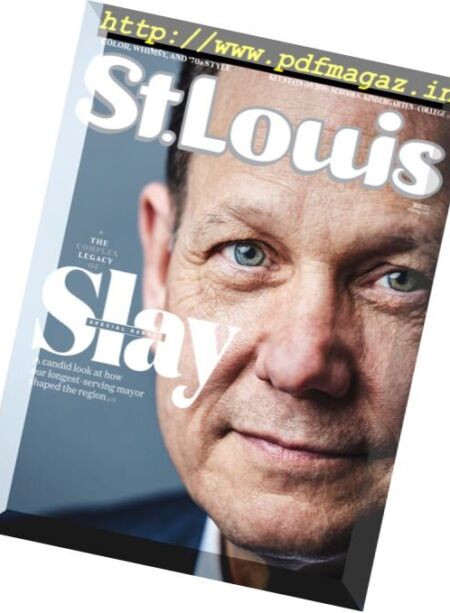 St. Louis Magazine – March 2017 Cover