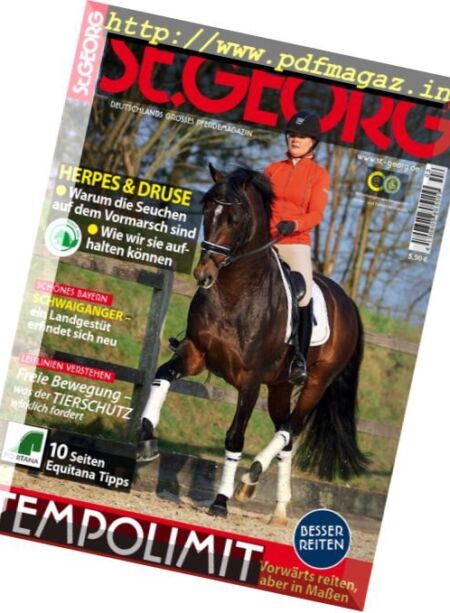 St.Georg – Marz 2017 Cover