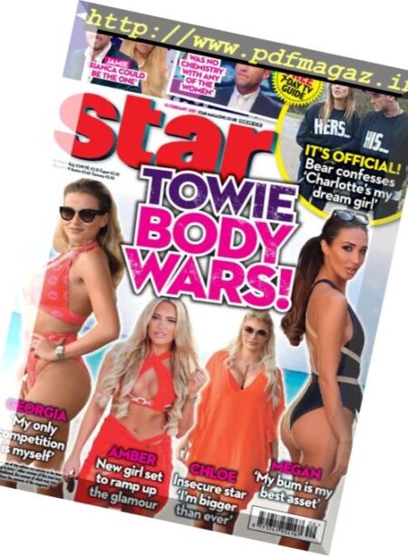 Star Magazine UK – 13 February 2017 Cover