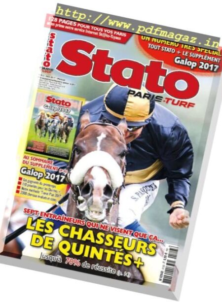 Stato Paris-Turf – Avril 2017 Cover