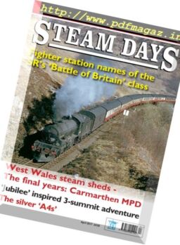 Steam Days – April 2017