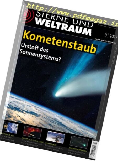Sterne und Weltraum – Marz 2017 Cover