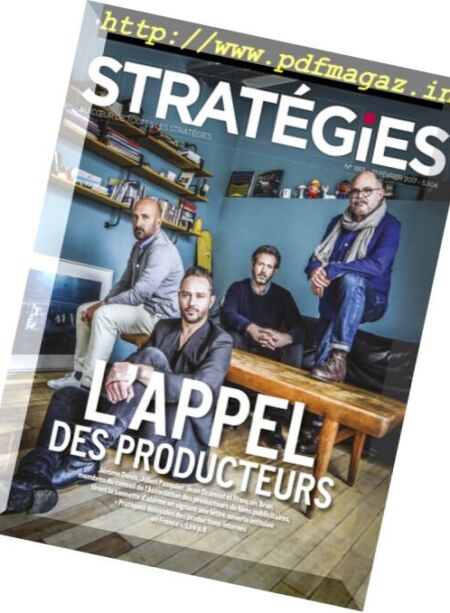 Strategies – 23 Fevrier 2017 Cover