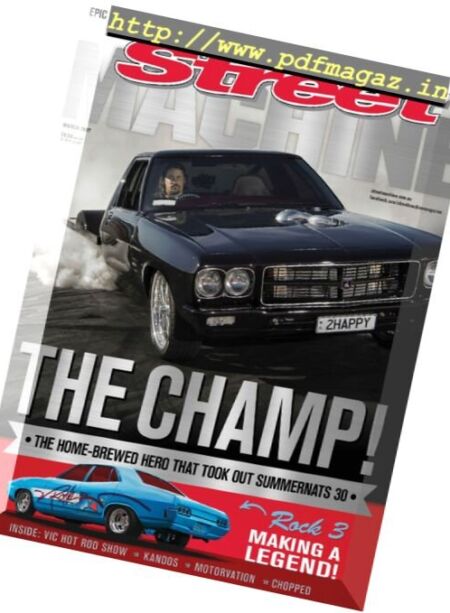 Street Machine – March 2017 Cover