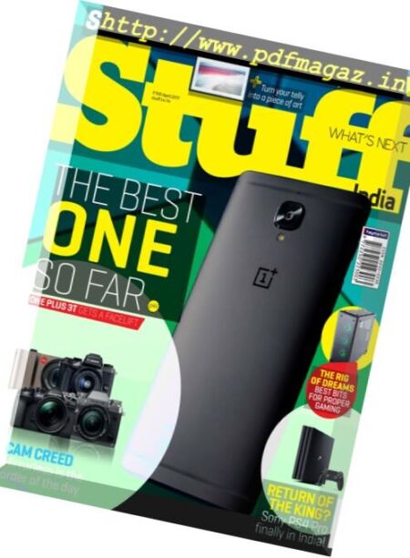 Stuff India – April 2017 Cover