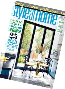 Style at Home Canada – April 2017