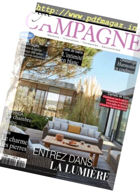 Style campagne – Mars-Avril 2017 Cover