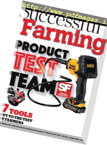 Successful Farming – February 2017 Cover