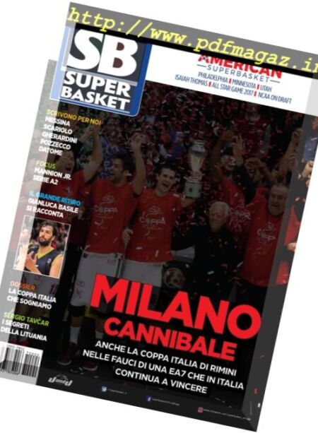 Superbasket – Febbraio 2017 Cover