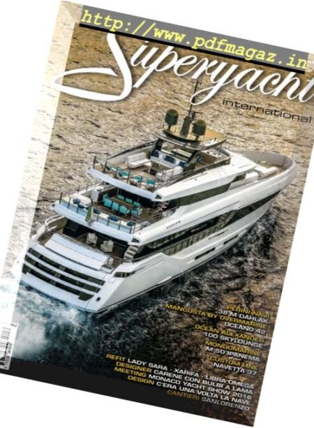 Superyacht International – Inverno 2016-2017 Cover