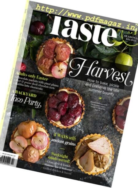 Taste New Zealand – March-April 2017 Cover