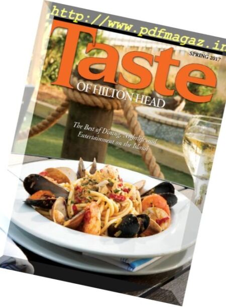 Taste of Hilton Head – Spring 2017 Cover