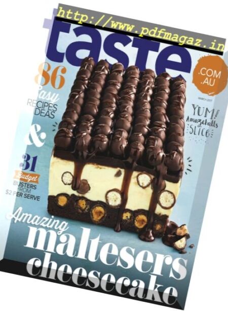Taste.com.au – March 2017 Cover