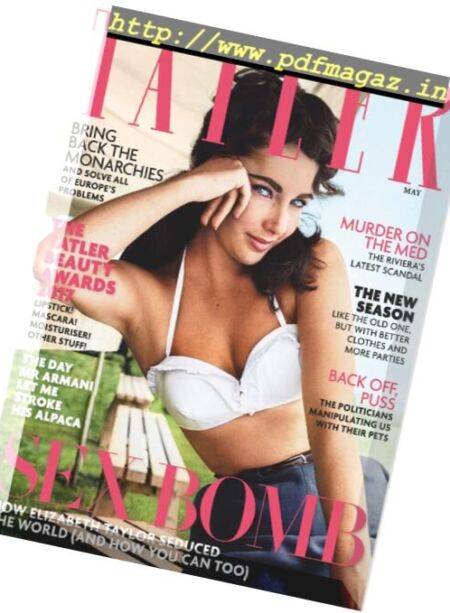 Tatler UK – May 2017 Cover