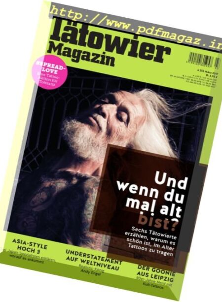 Tatowier Magazin – Marz 2017 Cover