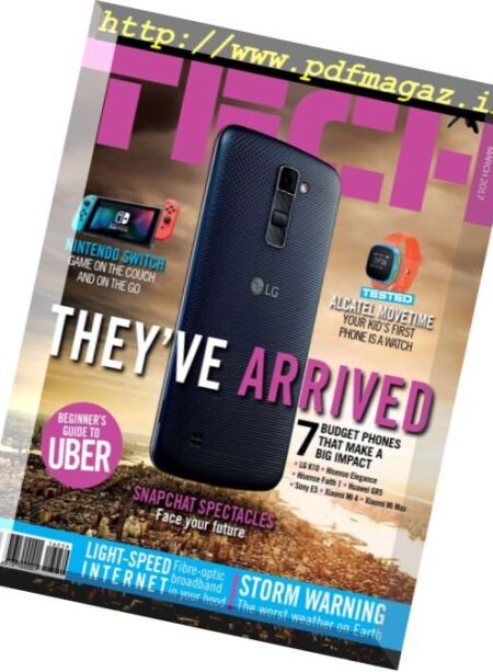 Tech Magazine – March 2017 Cover