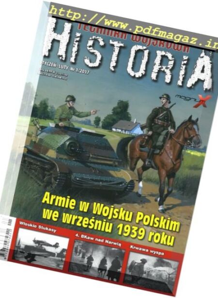 Technika Wojskowa Historia – N 1, Styczen – Luty 2017 Cover