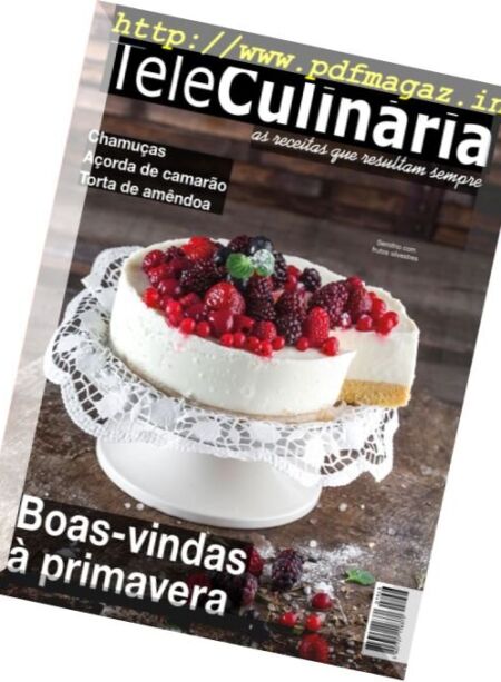 TeleCulinria Especial – Maro 2017 Cover