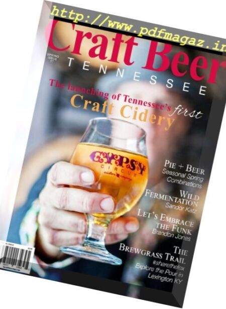 Tennessee Craft Beer – Spring 2017 Cover