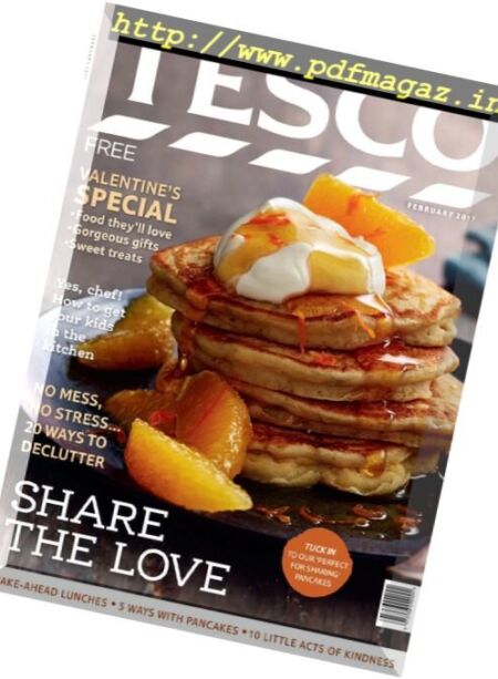 Tesco Magazine – February 2017 Cover