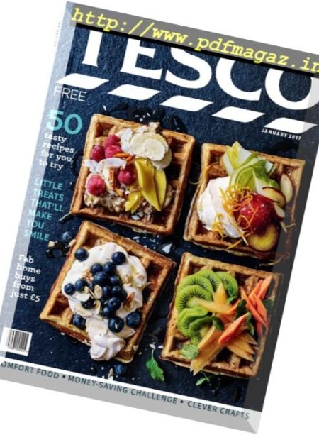 Tesco Magazine – January 2017 Cover