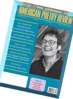 The American Poetry Review – March-April 2017
