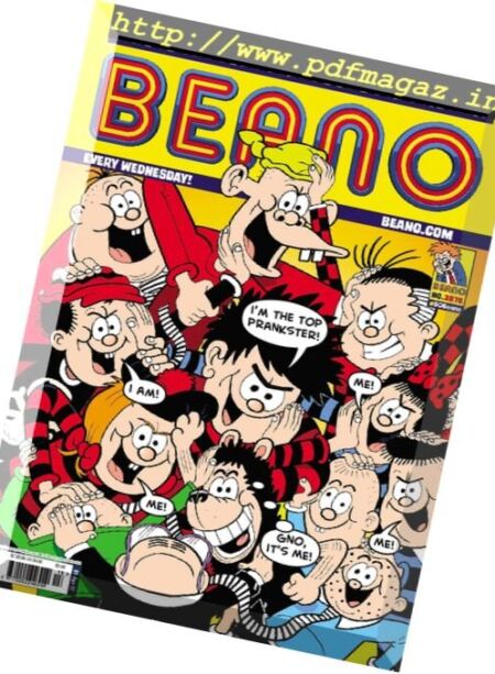 The Beano – 1 April 2017 Cover