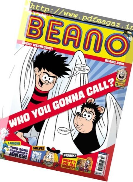 The Beano – 11 March 2017 Cover