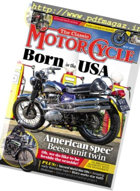 The Classic MotorCycle – May 2017 Cover