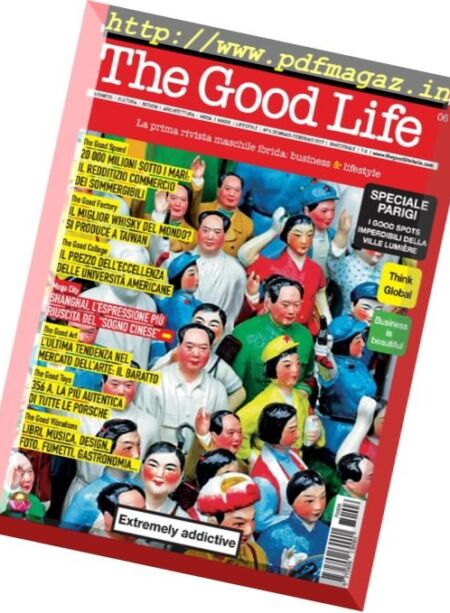 The Good Life Italia – Gennaio-Febbraio 2017 Cover