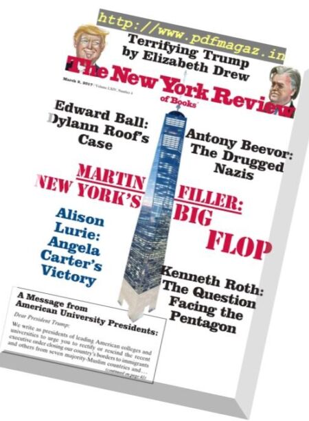 The New York Review of Books – 9 March 2017 Cover