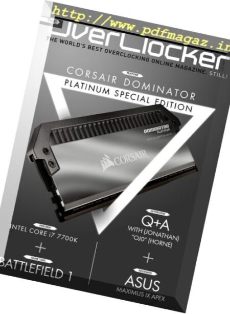 The Overclocker – Issue 40. 2017 Cover