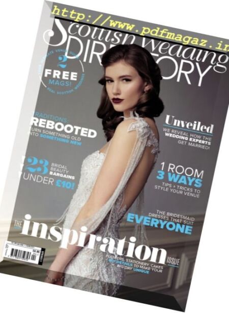 The Scottish Wedding Directory – Spring 2017 Cover