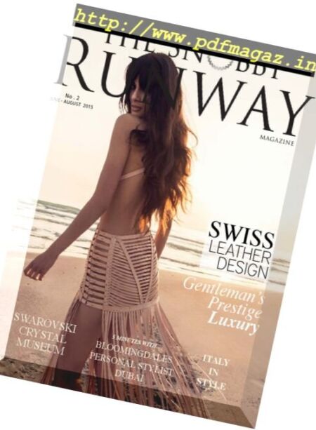 The Snobby Runway – June-August 2015 Cover