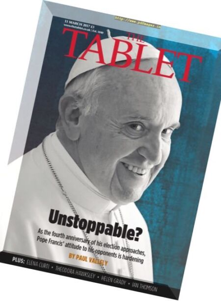 The Tablet – 11 March 2017 Cover