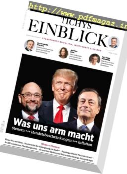 Tichys Einblick – Marz 2017