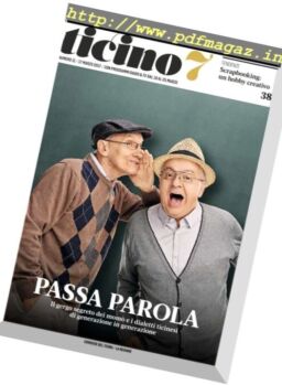 Ticino 7 – 17 Marzo 2017